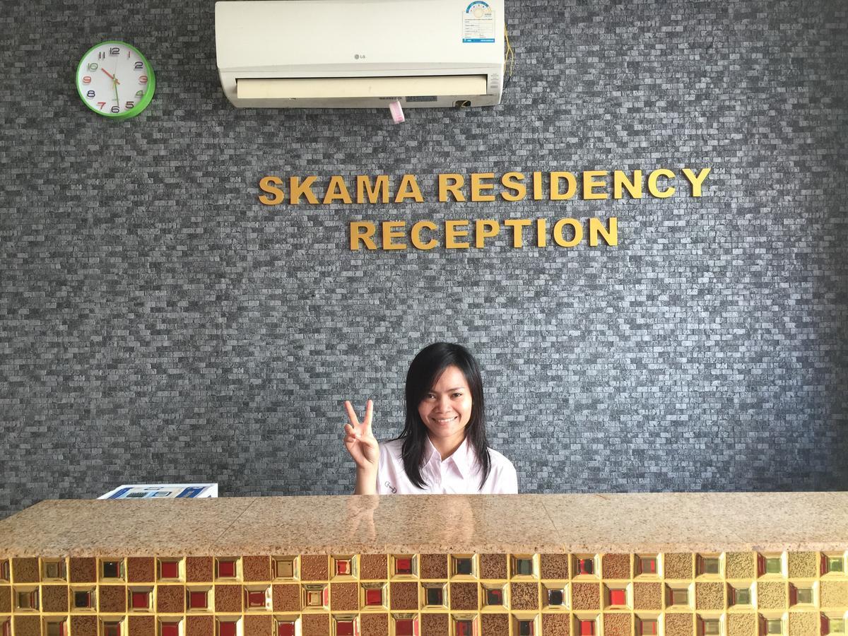 Skama Residency Hotel Pattaya Bagian luar foto